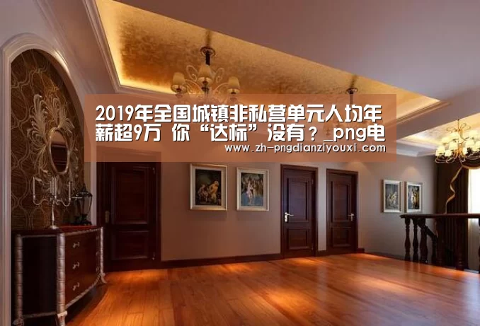 2019年全国城镇非私营单元人均年薪超9万 你“达标”没有?_png电子游戏(图4) png电子游戏